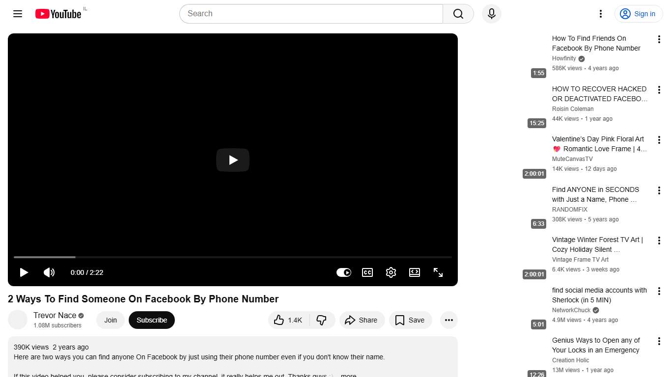 2 Ways To Find Someone On Facebook By Phone Number - YouTube
